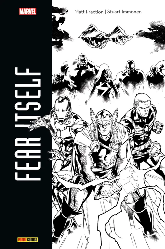 Livres BD Comics Fear Itself (Ed. N&B) Stuart Immonen, Matt Fraction