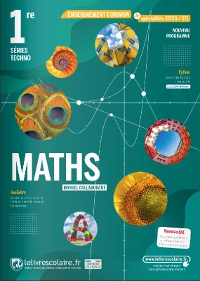 Maths séries techno, 1re
