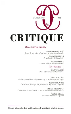 Critique n°838 / Ruée sur le Monde