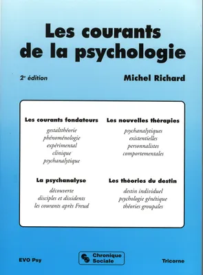 Les courants de la psychologie, 2ème édition