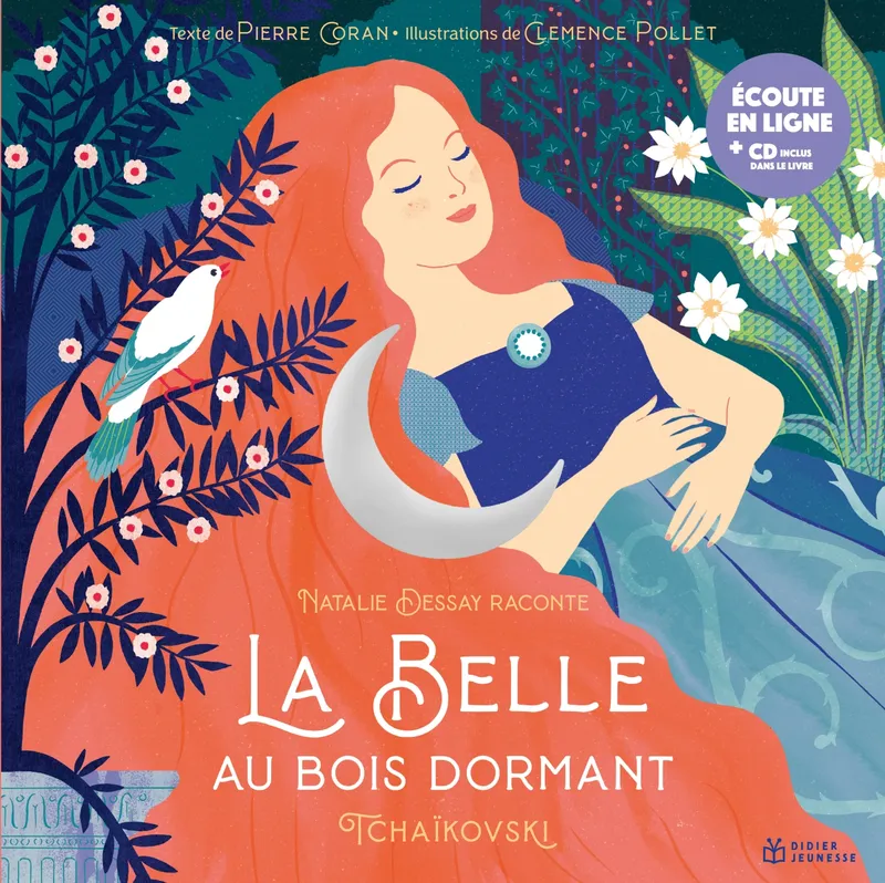 22, La Belle au bois Dormant, livre-disque Pierre Coran