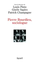 Pierre Bourdieu, sociologue