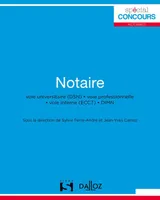 Notaire - 3e ed., Voie universitaire (DSN) . voie professionnelle . voie interne (ECCT) . DIMN