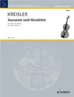 Aucassin und Nicolette, Canzonetta medievale. No. 3. violin and piano.