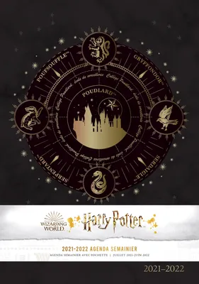 Harry Potter / wizarding world : agenda semainier 2021-2022
