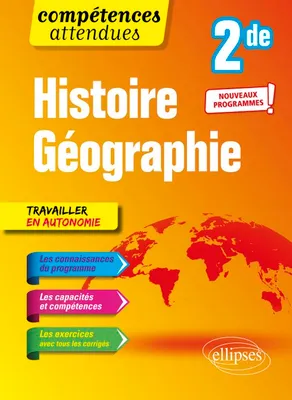 Histoire-géographie - Seconde - Nouveaux programmes
