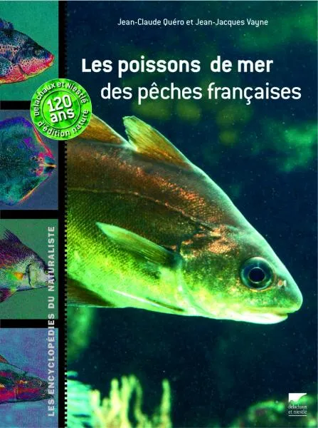 Livres Mer Les Poissons de mer des pêches françaises Jean-Claude Quero, Jean-Jacques Vayne