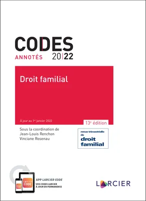 Code annoté 2022 - Droit familial