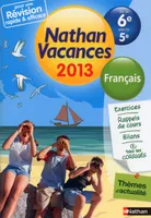 Nathan Vacances Français - De la 6e vers la  5e