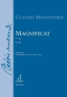 Magnificat, (Luk. 1, 46-55). M xiv, 327 / SV 206, Anh.. mixed choir (SSATTB), soloists (SSATTBB) and basso continuo (organ). Réduction pour piano.
