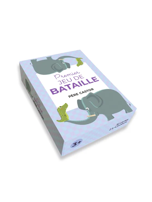 Livres Jeunesse de 3 à 6 ans Livres animés et pop-up Les jeux du Père Castor - Premier jeu de Bataille Madeleine Brunelet