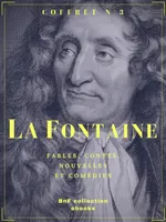 Coffret La Fontaine, Fables, contes, nouvelles et comédies