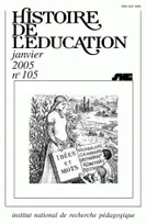 Histoire de l'éducation, n° 105/2005