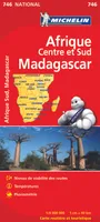 Carte Nationale Afrique Centre et Sud, Madagascar / Africa Central & South, Madagascar