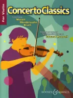 Concerto Classics for Violin, violin and piano.