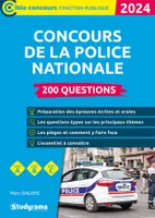 Concours de la police nationale – 200 questions (Catégories A, B et C – Édition 2024)