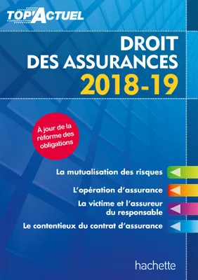 Top'Actuel Droit des assurances 2018-2019