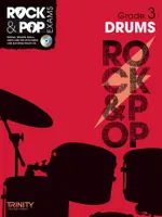Rock & Pop Exams: Drums Grade 3-CD, Drum Teaching Material