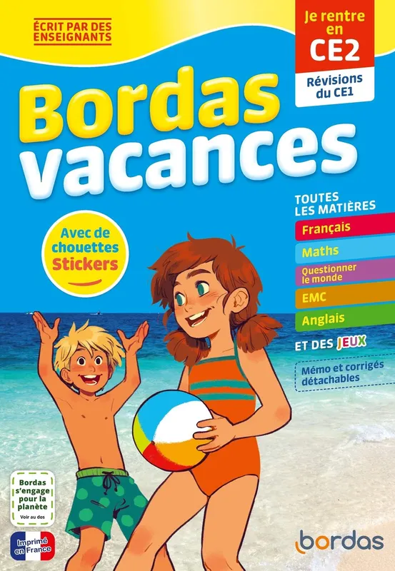 Livres Scolaire-Parascolaire Cahiers de vacances Bordas Vacances - Je rentre en CE2 Marie-Laure Fauquet-Gobin