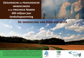 Wandeling van Han-sur-Lesse, Geologische en pedologische Wandelingen in de provincie Namen