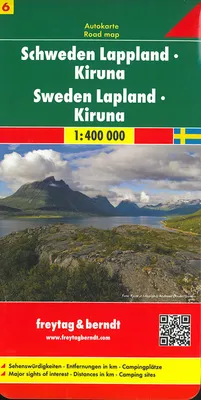 Schweden, 06, SUEDE LAPONIE 1/400 000