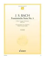 French Suite No. 5 G major, BWV 816. piano.