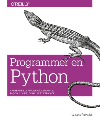 Livres Informatique Programmer avec Python Luciano Ramalho