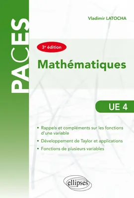 UE4 - Mathématiques - 3e édition