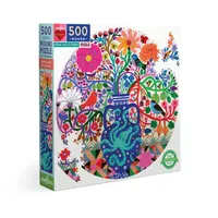 Puzzle - Birds & Flowers - 500 pièces