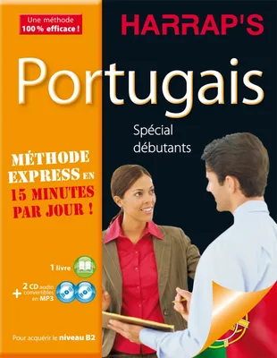 Harrap's méthode express Portugais - 2 CD + livre, Spécial débutants