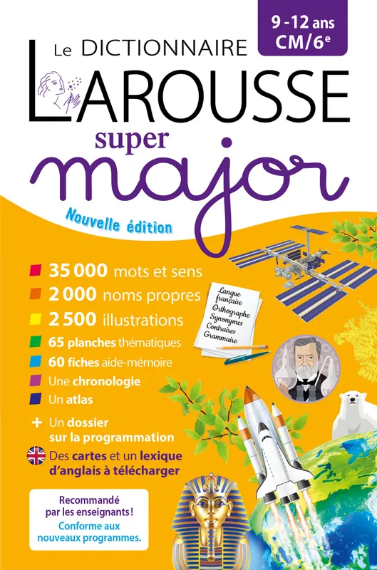 Jeux et Jouets Livres Parascolaire Dictionnaires Larousse dictionnaire Super major 9/12 ans Collectif