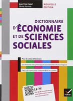 Dictionnaire d'économie et de sciences sociales éd. 2013