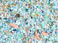 Jeux et Jouets Loisirs créatifs Perles, Modes et Cosmétiques Perles, bijoux à créer Mélange de perles heishi et de breloques oslo Perles Heishi