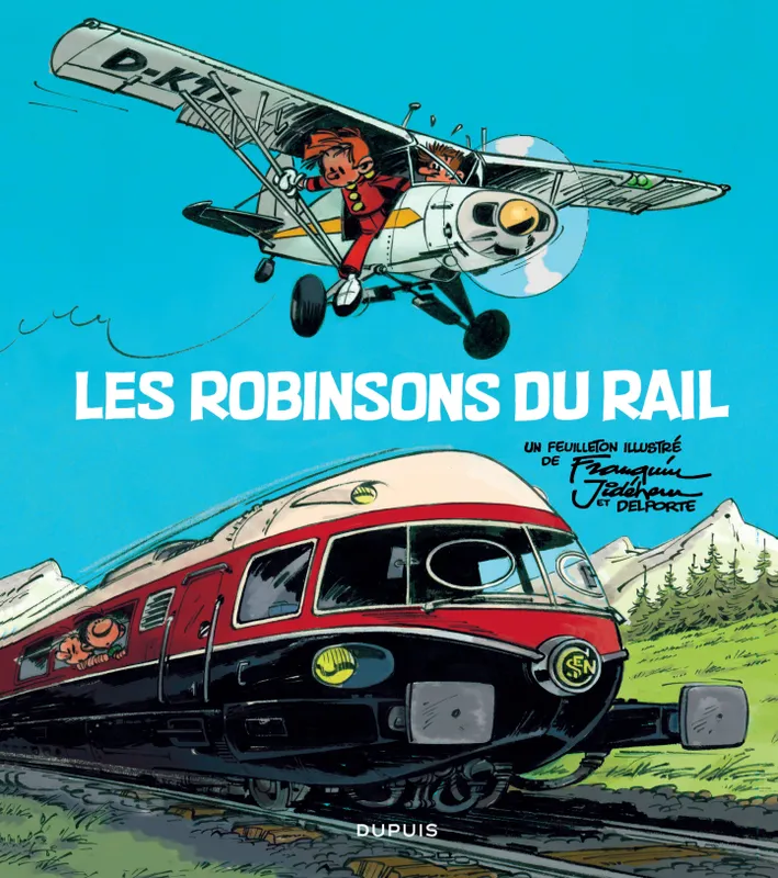 Livres BD BD adultes Les Robinsons du rail - Tome 0 - Les Robinsons du rail André Franquin, Jidéhem, Yvan Delporte