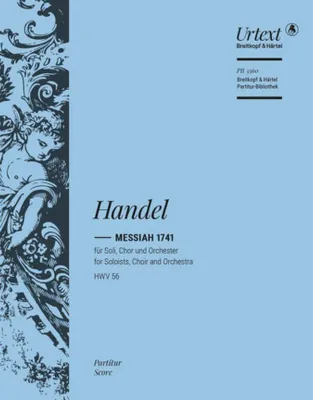 Messiah 1741, Für soli, chor und orchester
