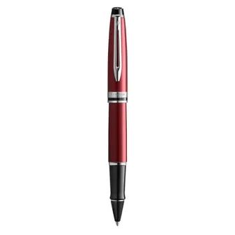 Waterman® Expert stylo roller, rouge foncé avec at