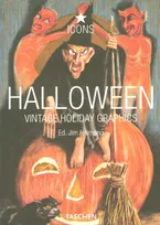 Halloween, vintage holiday graphics
