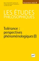 Etudes philosophiques 2022, n.4