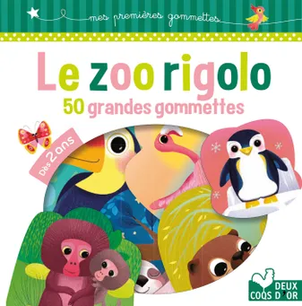 Le zoo rigolo - 50 grandes gommettes