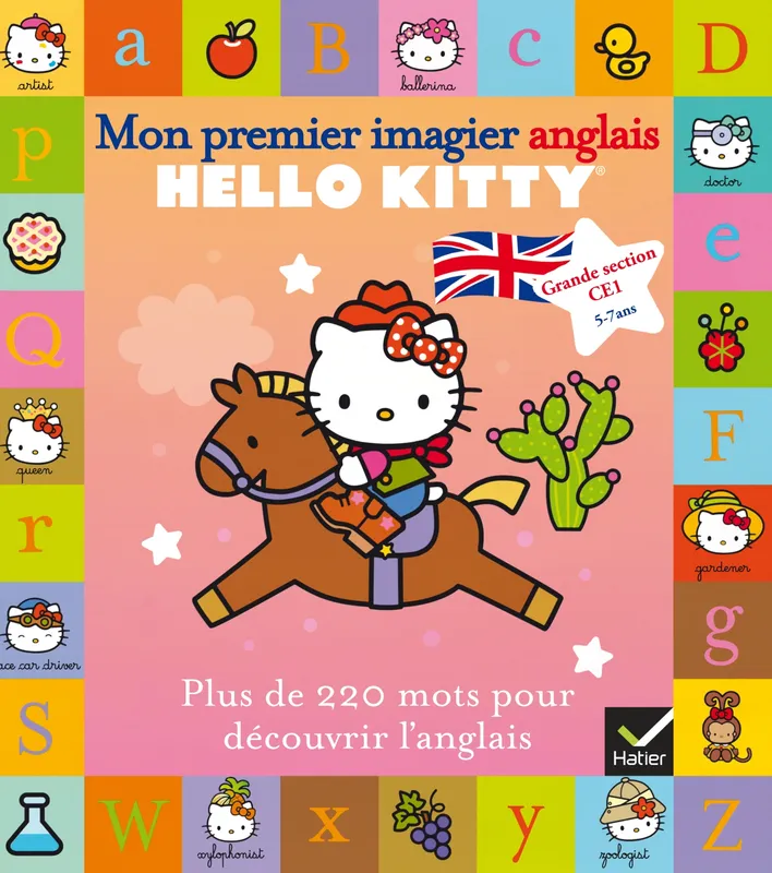 Mon premier imagier anglais Hello Kitty, plus de 220 mots pour découvrir l'anglais Collectif