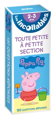 Peppa Pig / toute petite à petite section, 2-3 ans : 120 questions-réponses