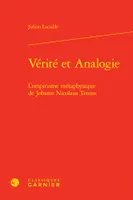 Vérité et Analogie, L'empirisme métaphysique de Johann Nicolaus Tetens