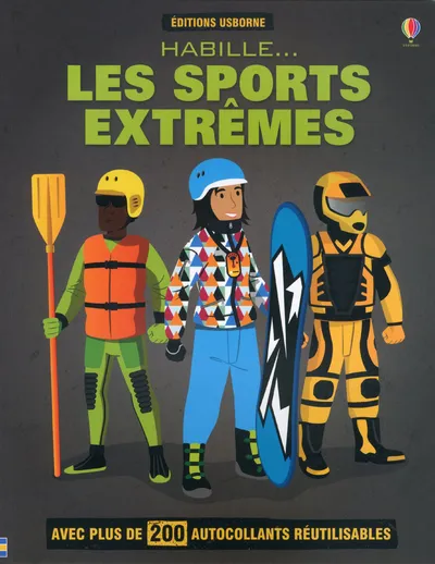 Livres Jeunesse Loisirs et activités Habille... Les sports extrêmes Lisa Jane Gillespie