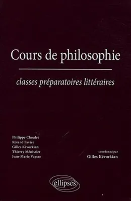 Cours de philosophie - Classes préparatoires littéraires, classes préparatoires littéraires