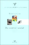 Du contrat social. livres I et II et analyse, livres I et II