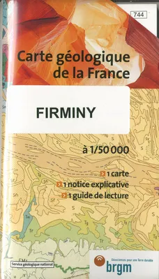 Firminy / carte géologique de la France