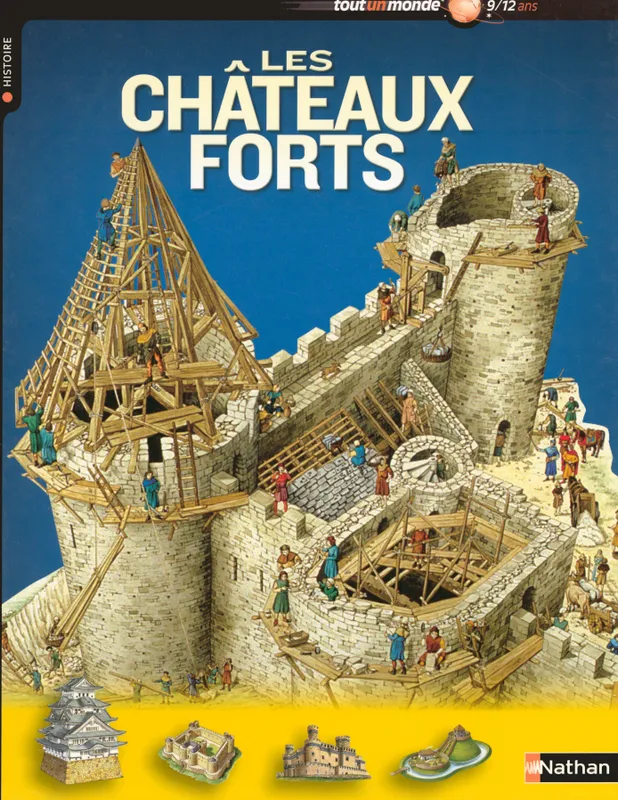 Livres Jeunesse de 6 à 12 ans Documentaires Histoire et civilisations Les châteaux forts Annie Pette