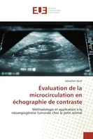 Évaluation de la microcirculation en échographie de contraste, Méthodologie et application à la néoangiogénèse tumorale chez le petit animal