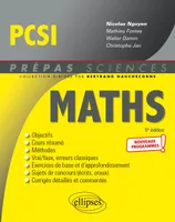 Mathématiques PCSI, Nouveaux programmes !