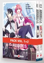 0, Classroom for heroes - Pack promo vol. 01 et 02 - édition limitée